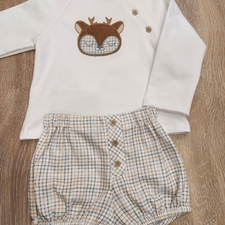Conjunto ciervo niño - Imagen 1