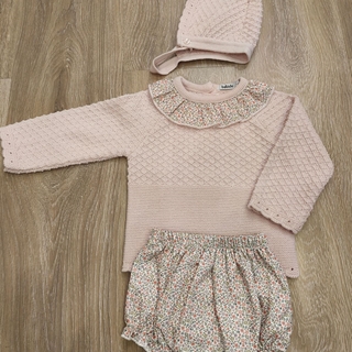 Conjunto rosa punto - Imagen 1